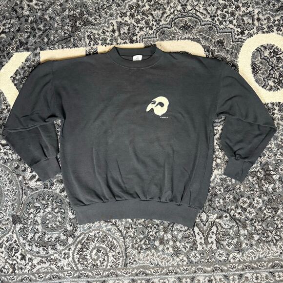 Vintage 80s The Phantom Of The Opera Crew Neck Sweater Size L Preowned - Picture 1 of 5